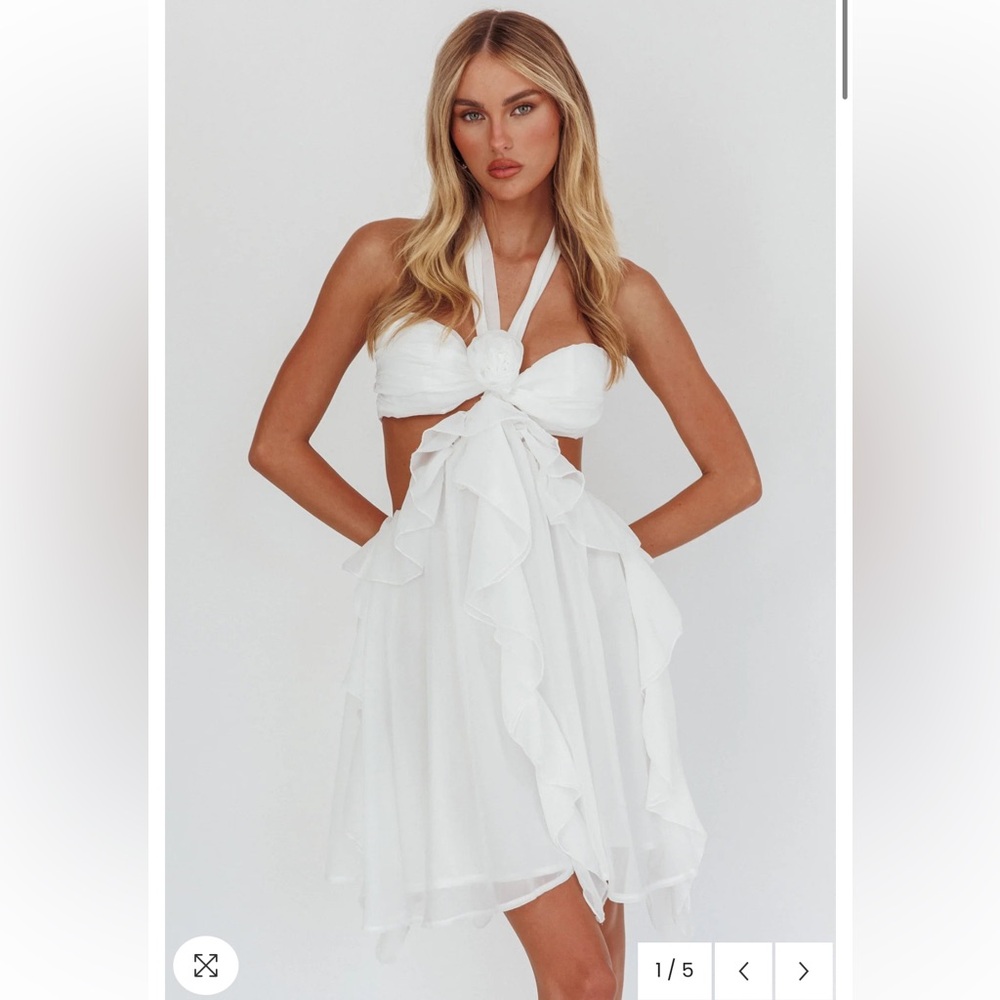Selfie Leslie Santiago Cut Out Dress